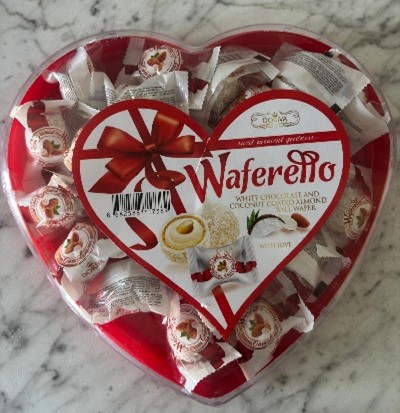 Waferello heart Gift Box 350g